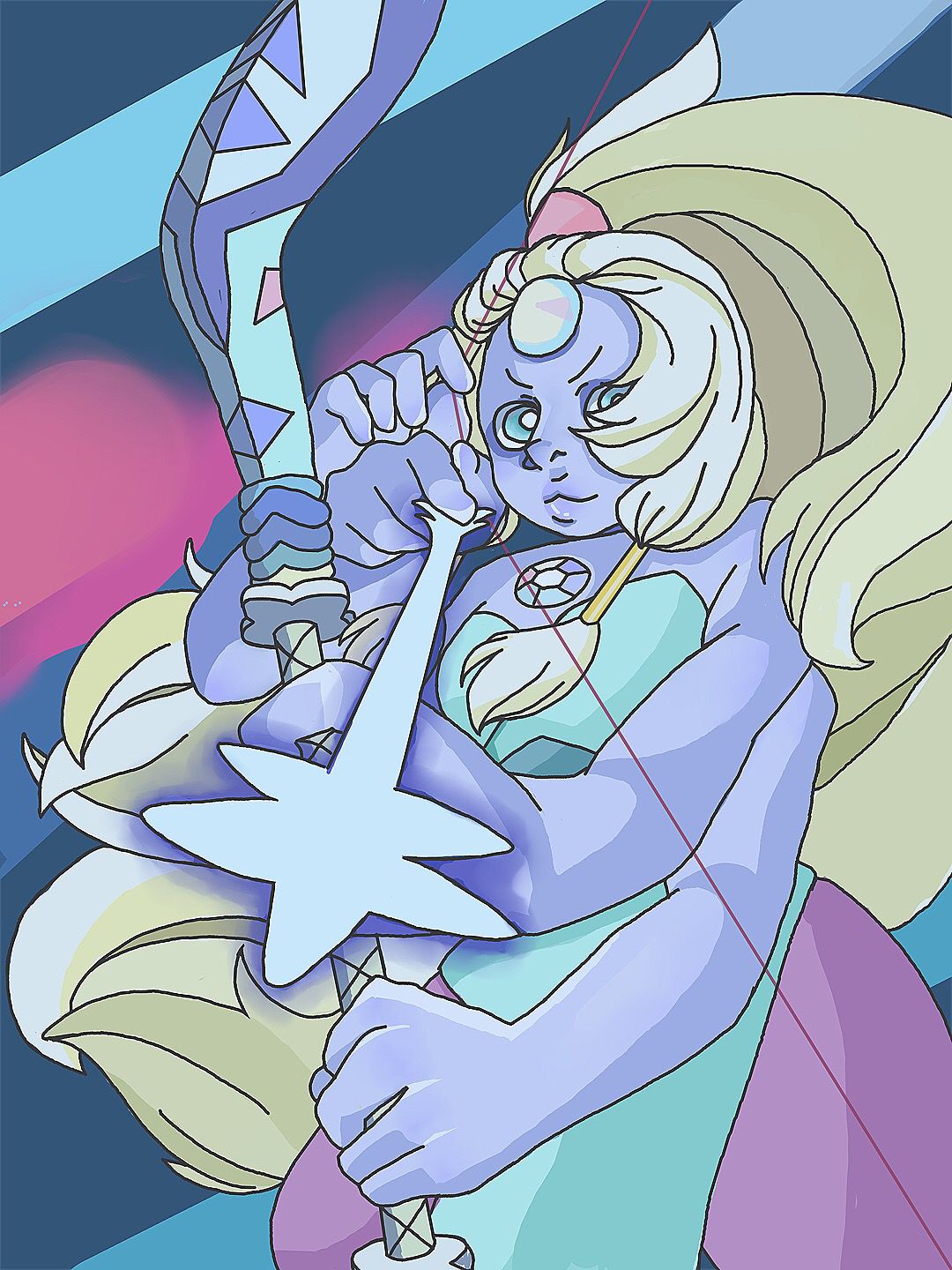 Opal from Steven Universe by Lina