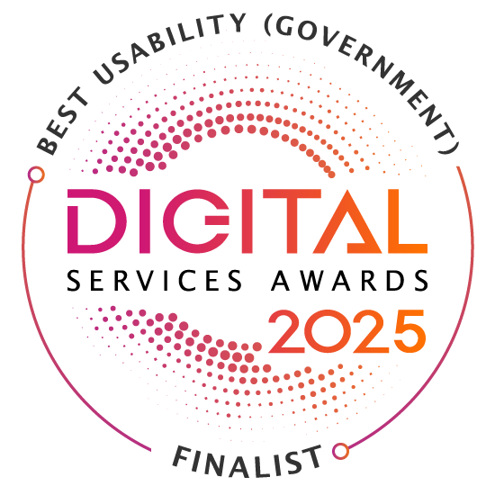 Digital Badge 2025 Bestusability Govfinalist Digital Badge 2025 Bestusability Govfinalist