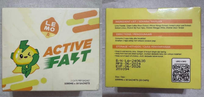 Lemo a Detox Slimming Sachets LEMO D Detox Slimming Sachets