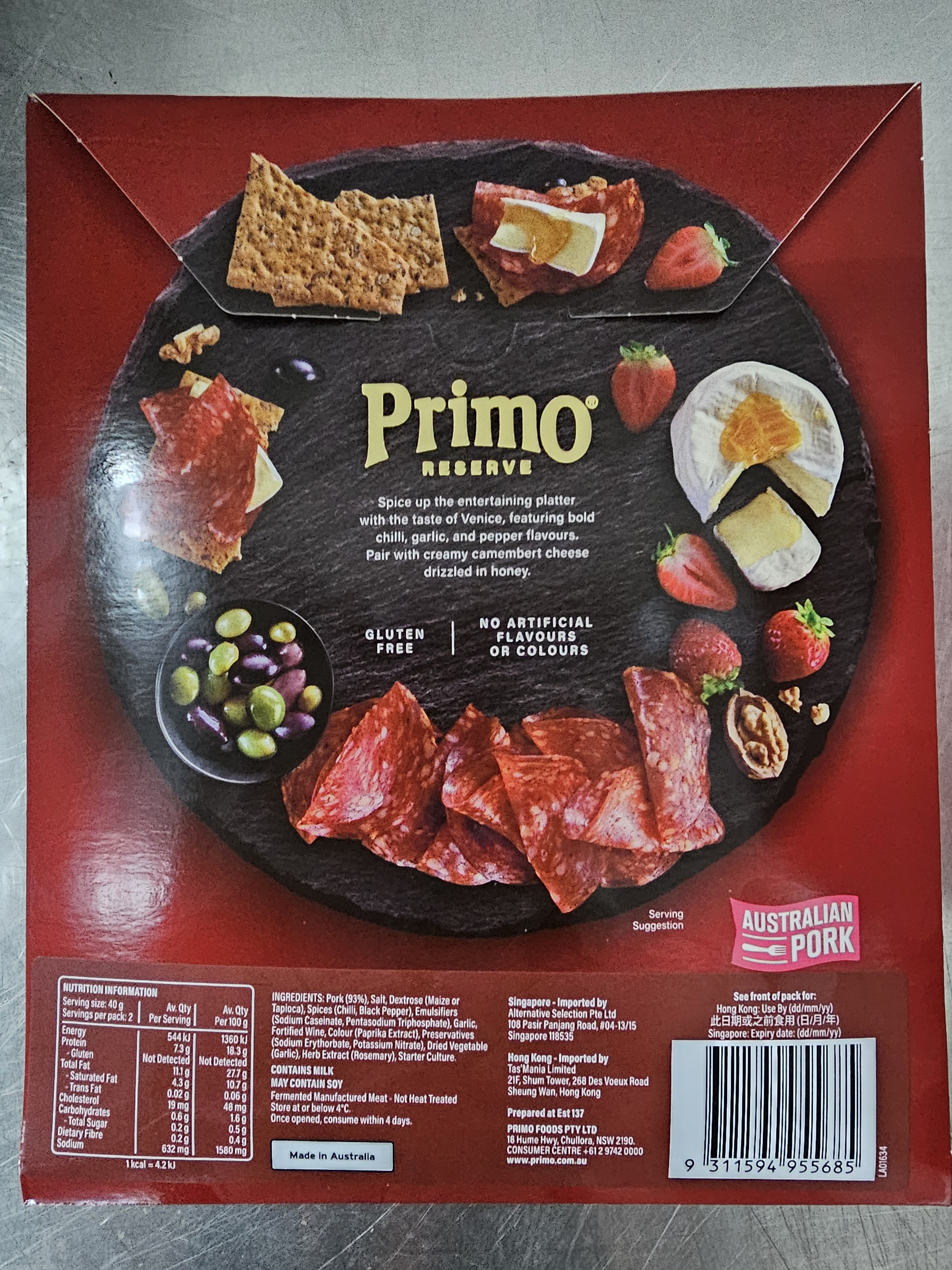 Product Back Product Back