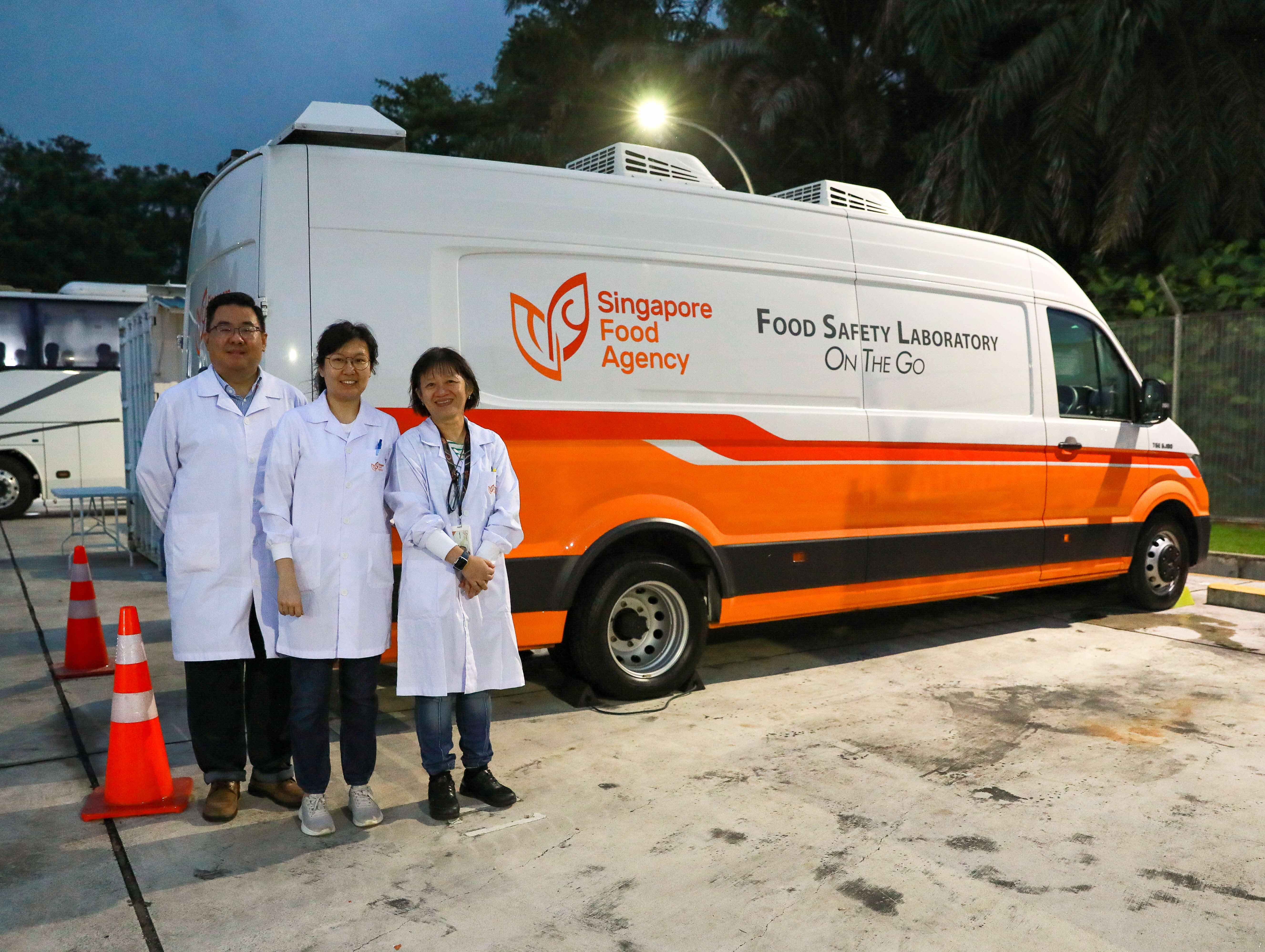 Mobile Laboratory Deployed for Simulated Food Safety Testing of Seafood Samples Mobile Laboratory Deployed for Simulated Food Safety Testing of Seafood Samples