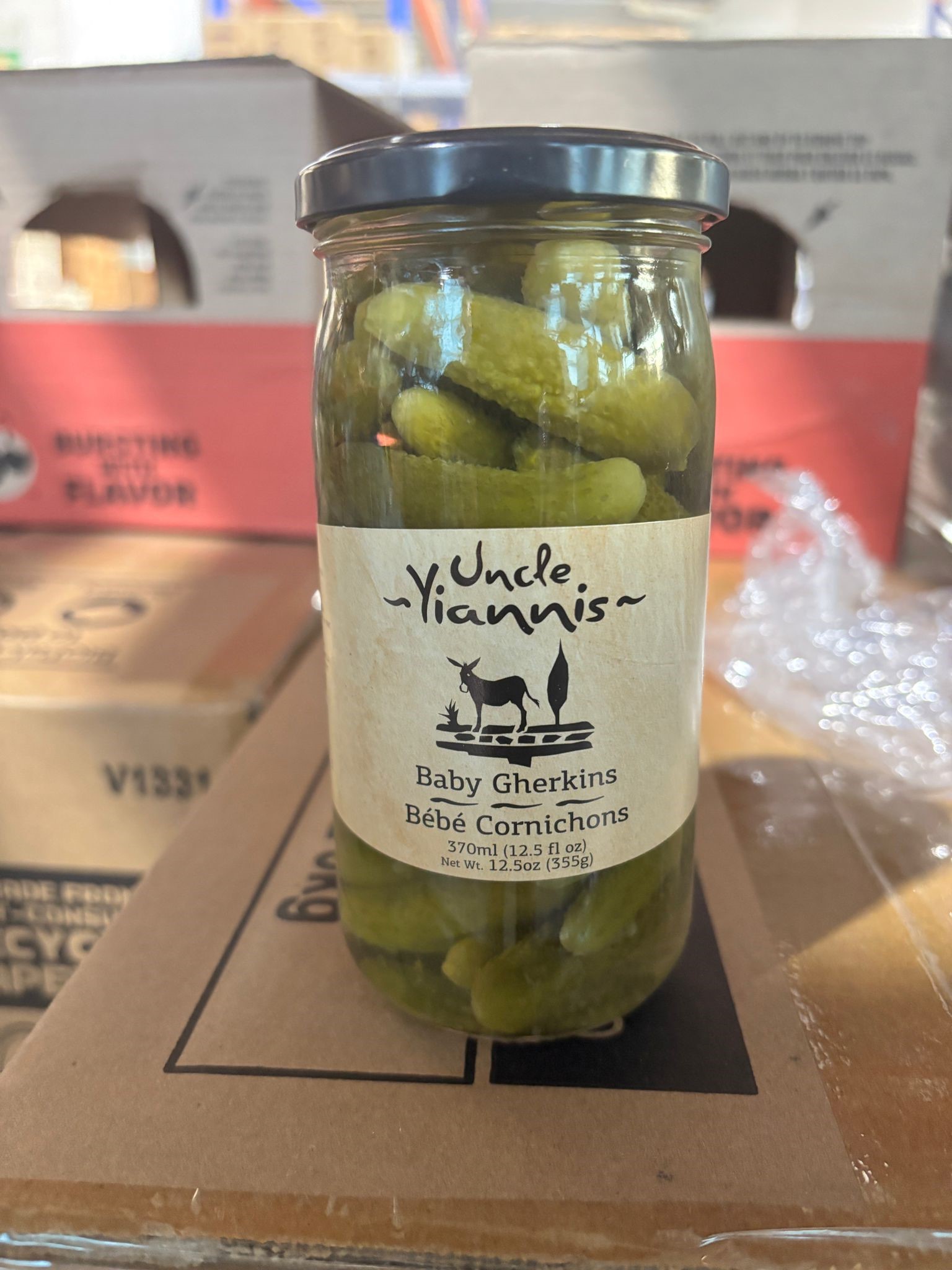 Uncle Yiannis Baby Gherkins 1 Uncle Yiannis Baby Gherkins 1